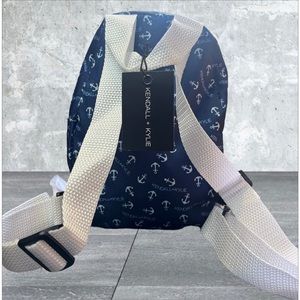 KENDALL + KYLIE MINI ANCHOR BACKPACK/PURSE. New With Tags